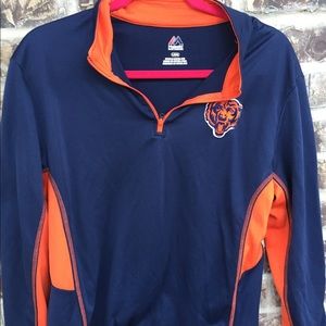 Majestic Large Chicago Bears long sleeve shirt